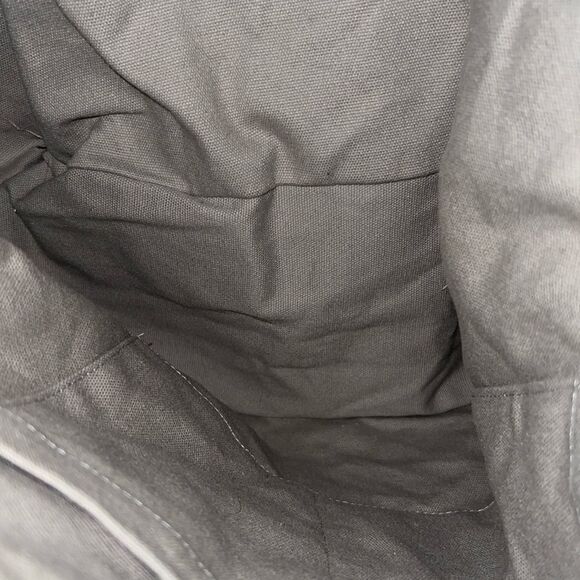 BRAIDED CABLE KNIT TOTE BAG-GRAY - Picture 8 of 10